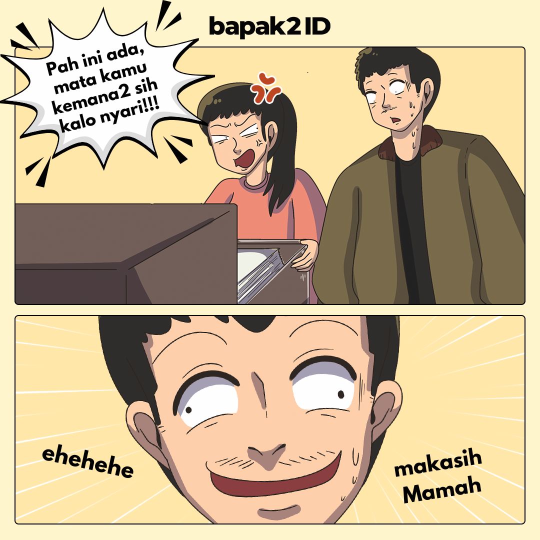 POV bapak nyari barang