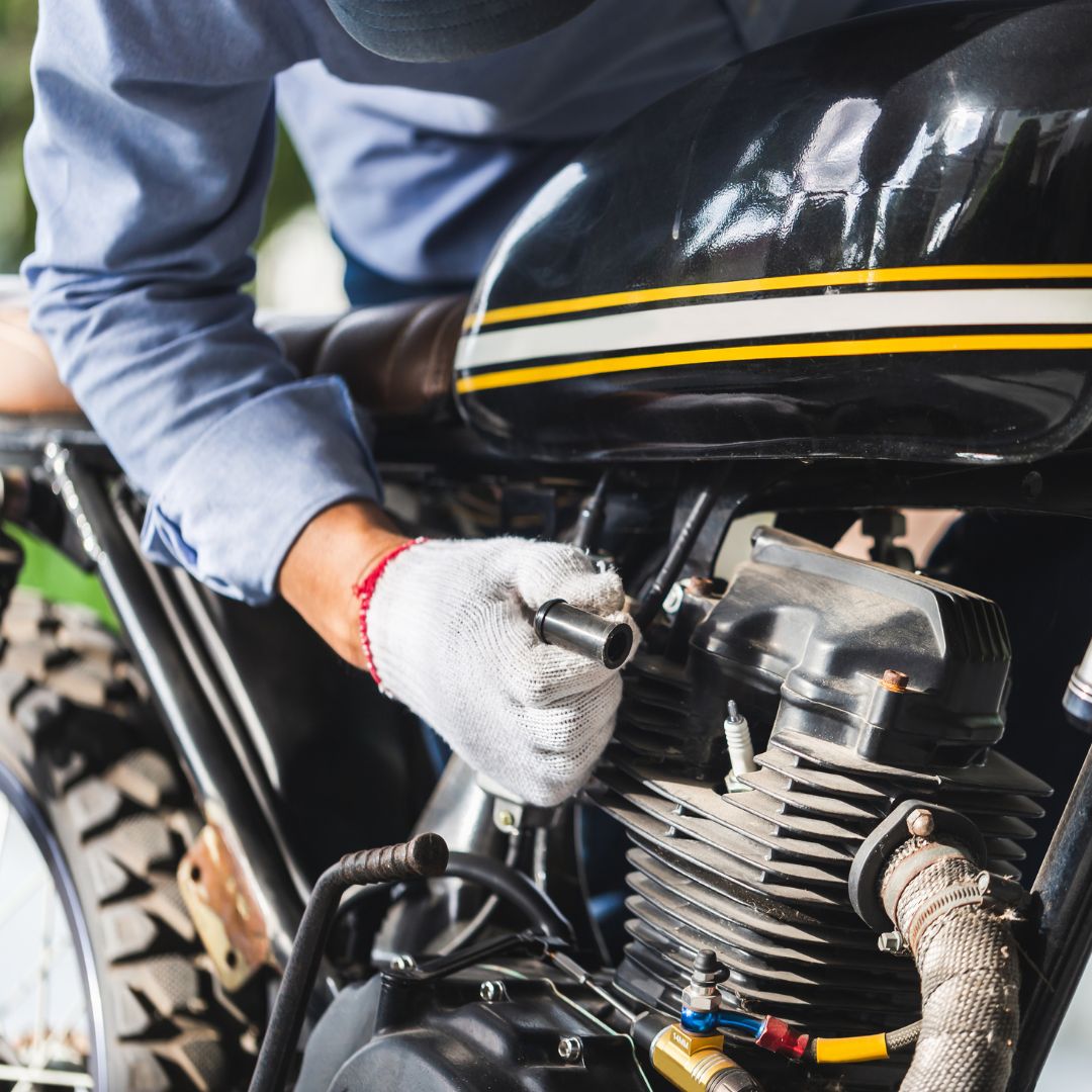 kompresi mesin turun