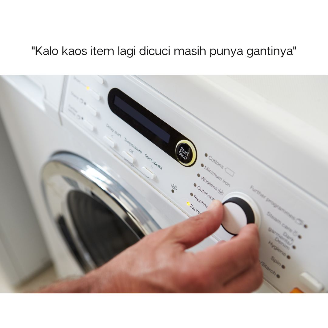 Ide Excuse ke Istri biar Bapak Bisa Beli Kaos Hitam Lagi