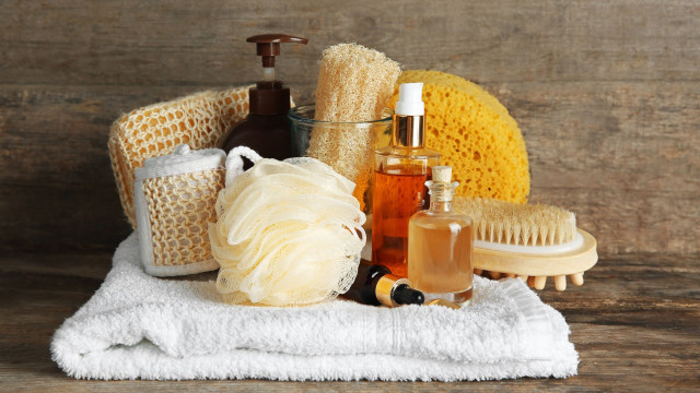 perlengkapan mandi hampers