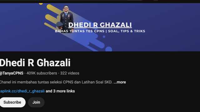 rekomendasi channel youtube buat seleksi CPNS