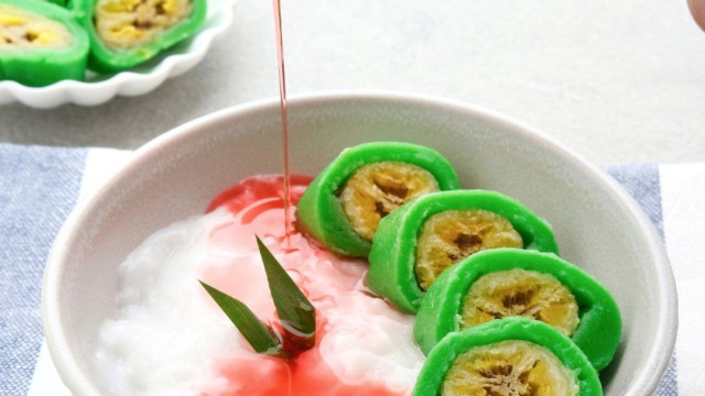 15 Ide Jualan Es Tradisional buat Bulan Puasa-es pisang ijo