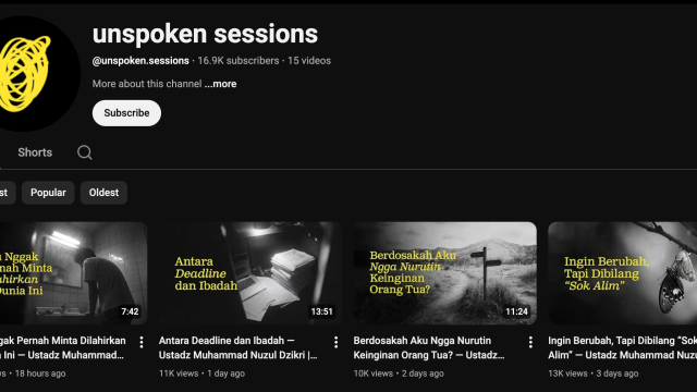 rekomendasi tontonan YouTube di bulan puasa