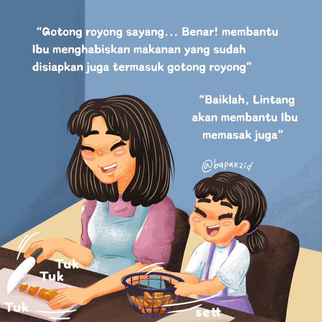 Lintang Si Anak Nusantara, Mengenal Arti Gotong Royong