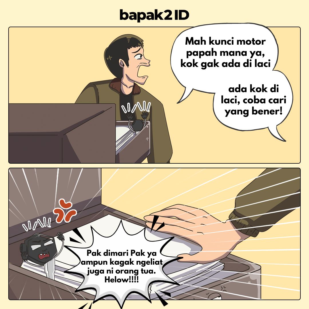POV bapak nyari barang