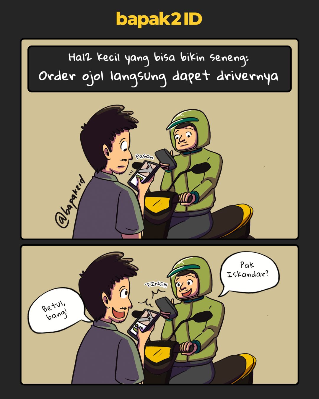 Inilah Alesan Kenapa Bapak-Bapak Mudah Sekali Dibuat Bahagia