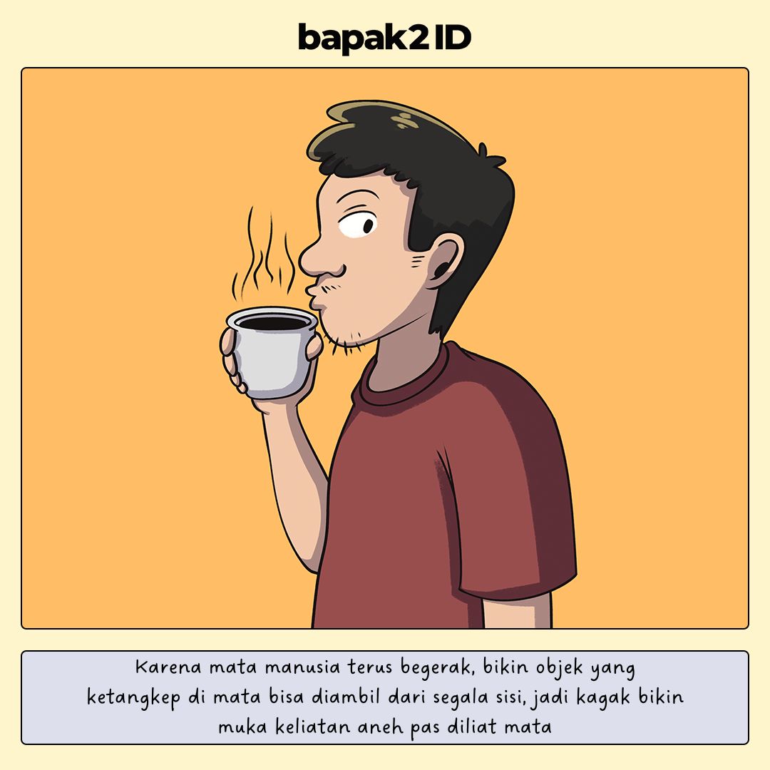 Bentuk Muka Bapak di Cermin Apa sama Kayak yang Orang Liat Langsung?