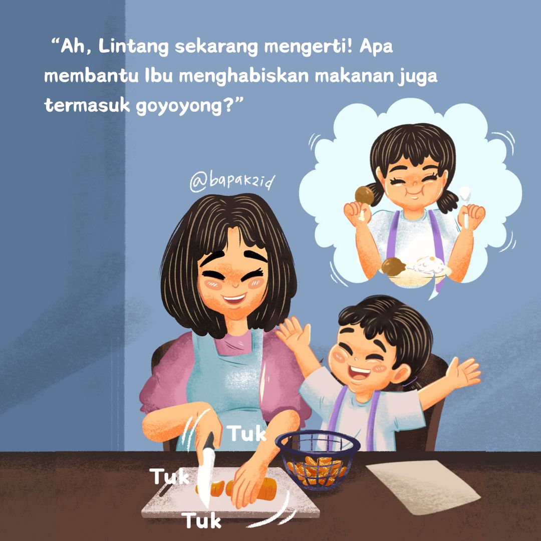 Lintang Si Anak Nusantara, Mengenal Arti Gotong Royong