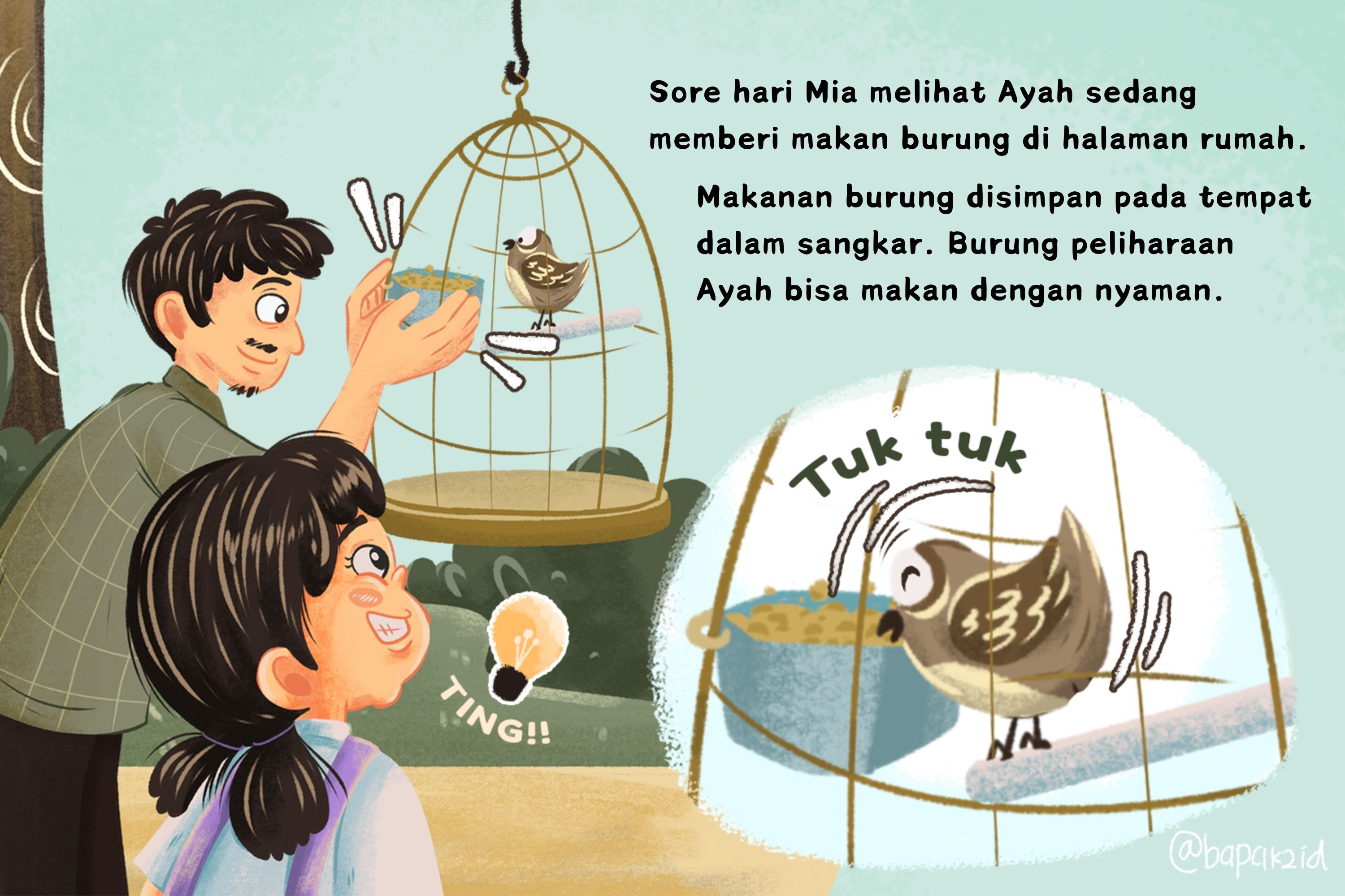 Mia Pergi Berlibur Bersama Keluarga