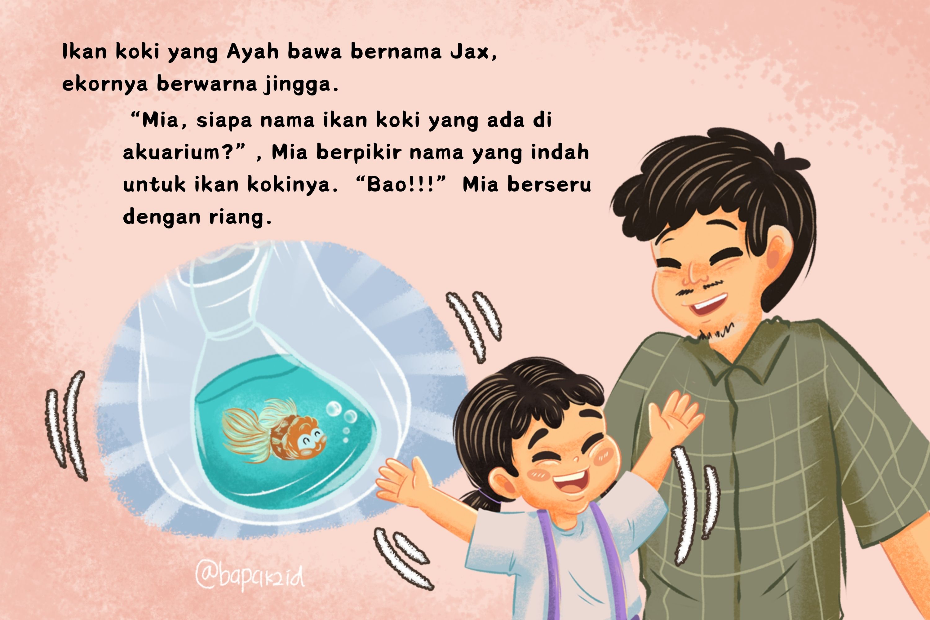 Mia Pergi Berlibur Bersama Keluarga