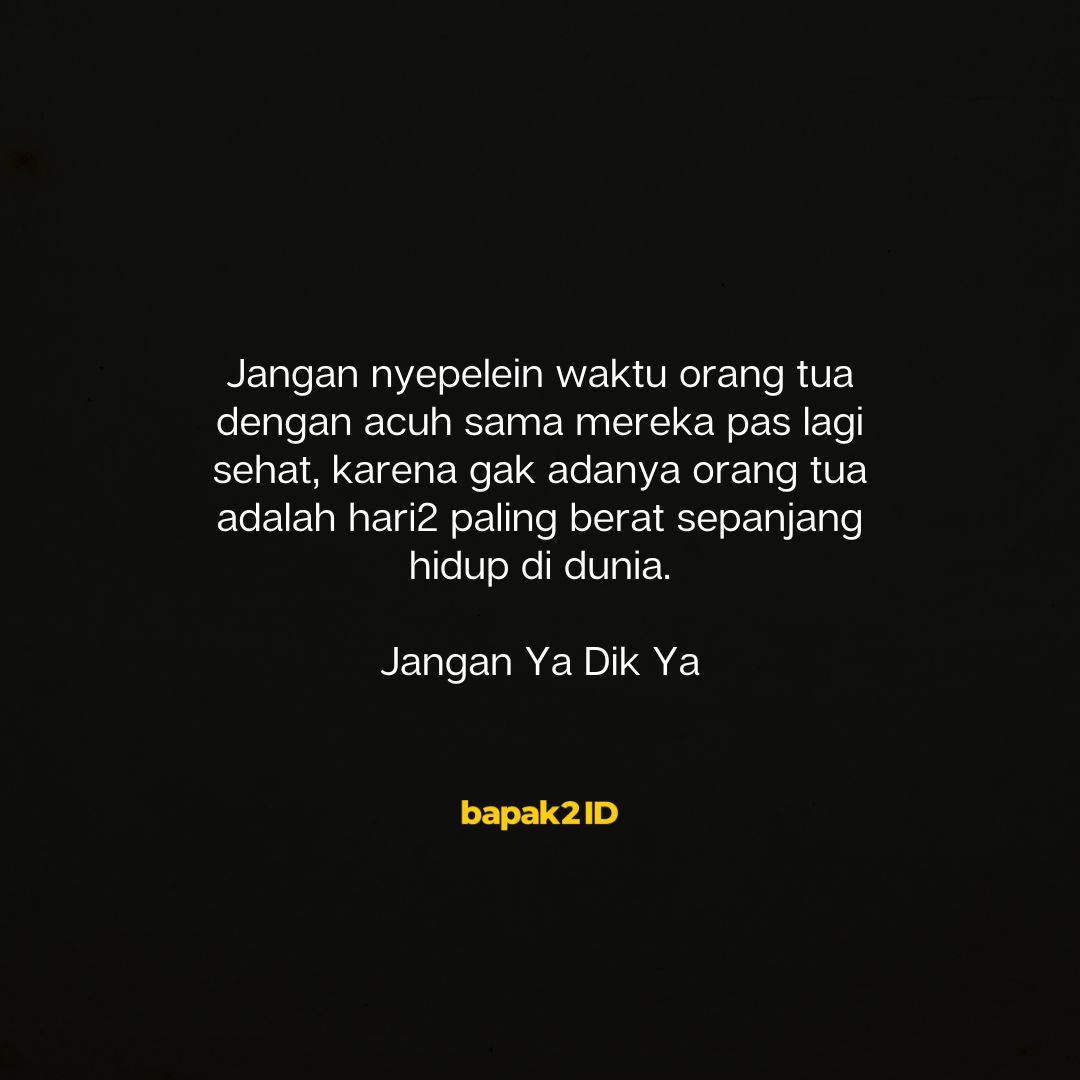jangan ya dek ya
