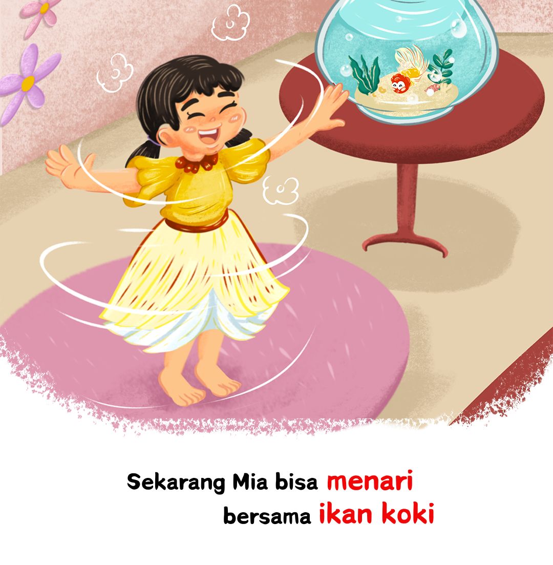 Cerita Anak: Ikan Koki Pertama Mia