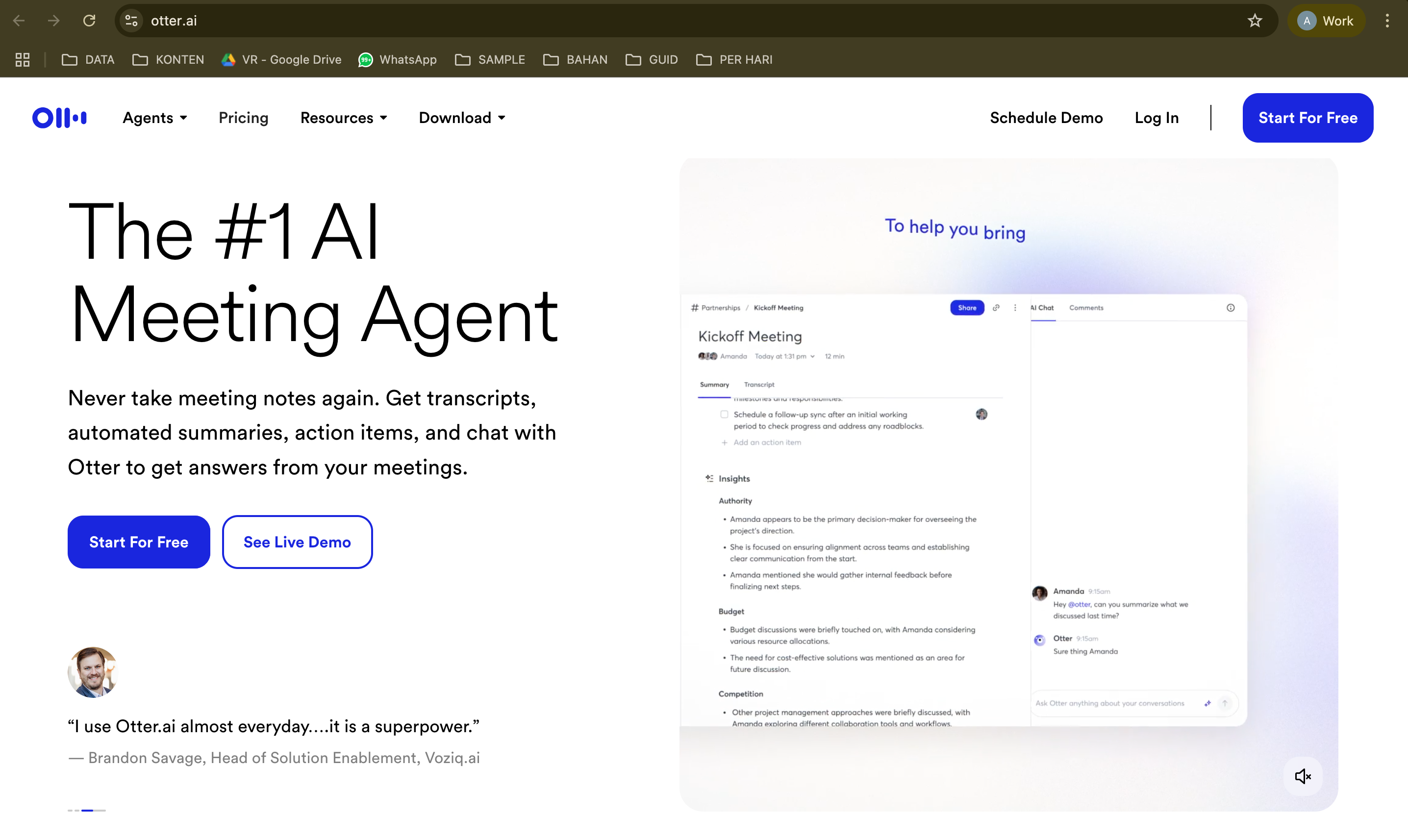 website AI