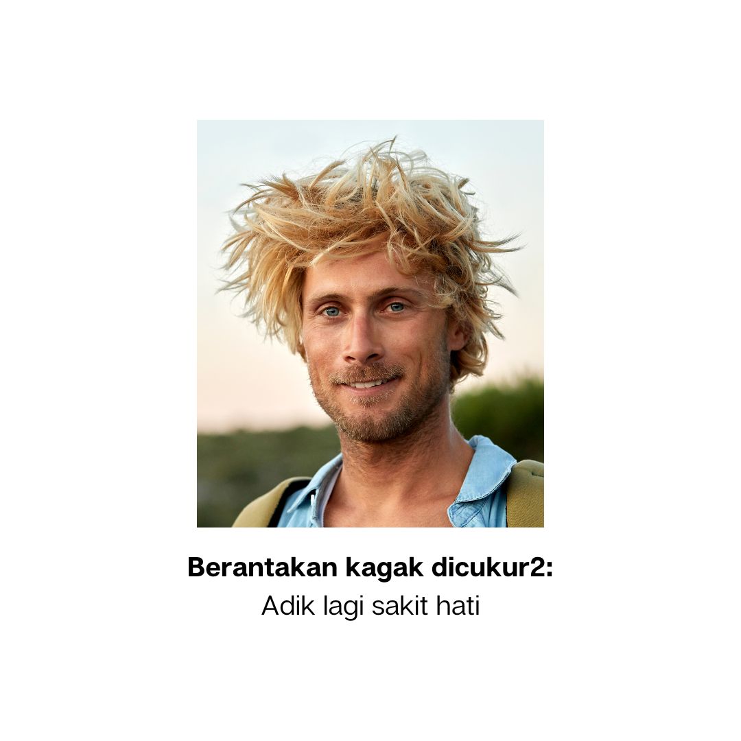 Kondisi Adik Dilihat dari Potongan Rambut Barunya