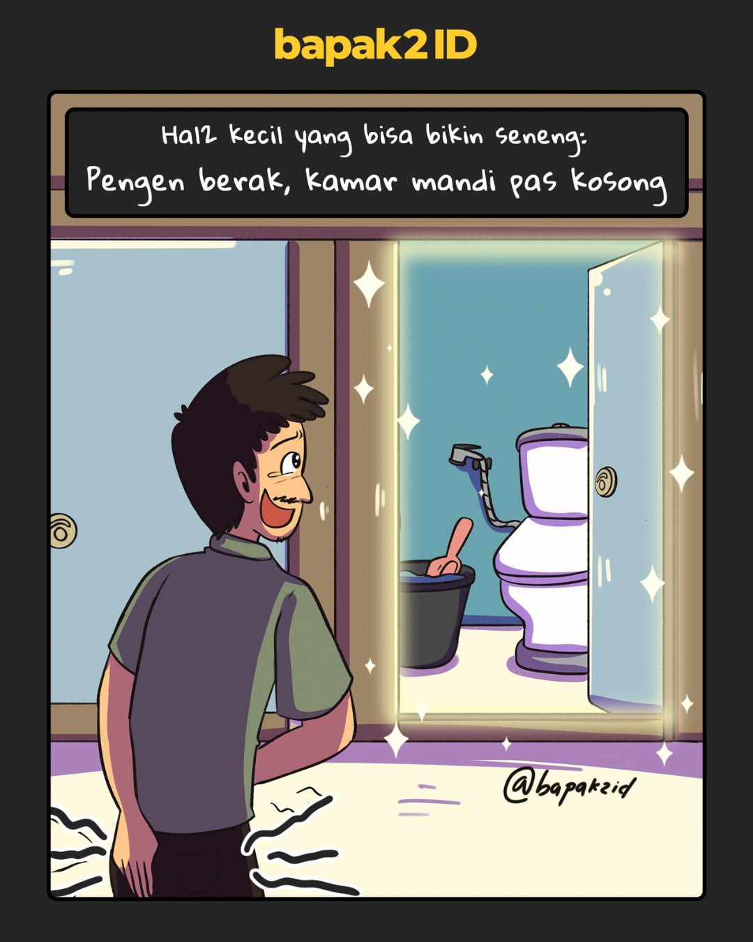 Inilah Alesan Kenapa Bapak-Bapak Mudah Sekali Dibuat Bahagia