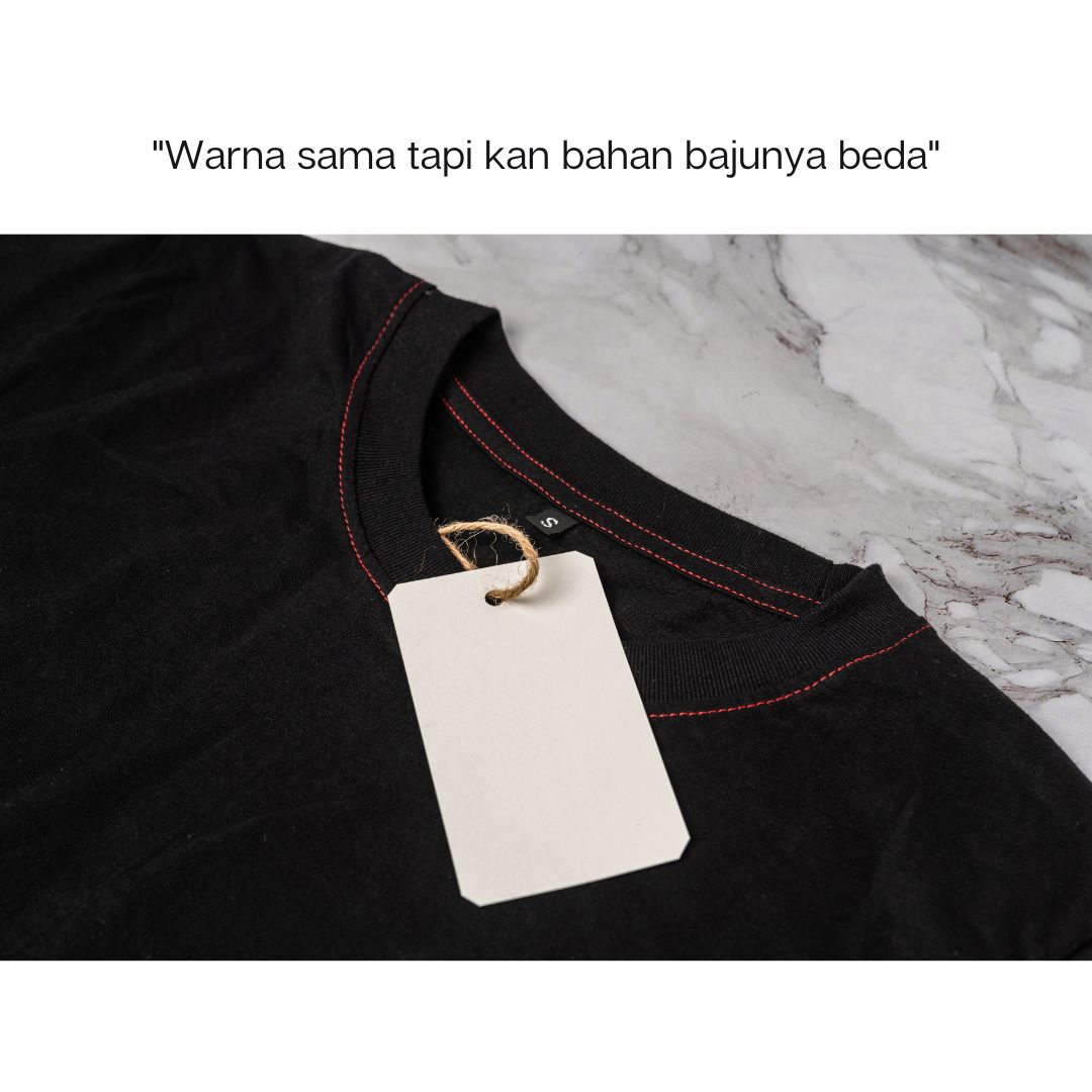 Ide Excuse ke Istri biar Bapak Bisa Beli Kaos Hitam Lagi