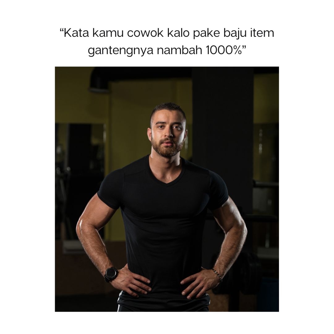 Ide Excuse ke Istri biar Bapak Bisa Beli Kaos Hitam Lagi