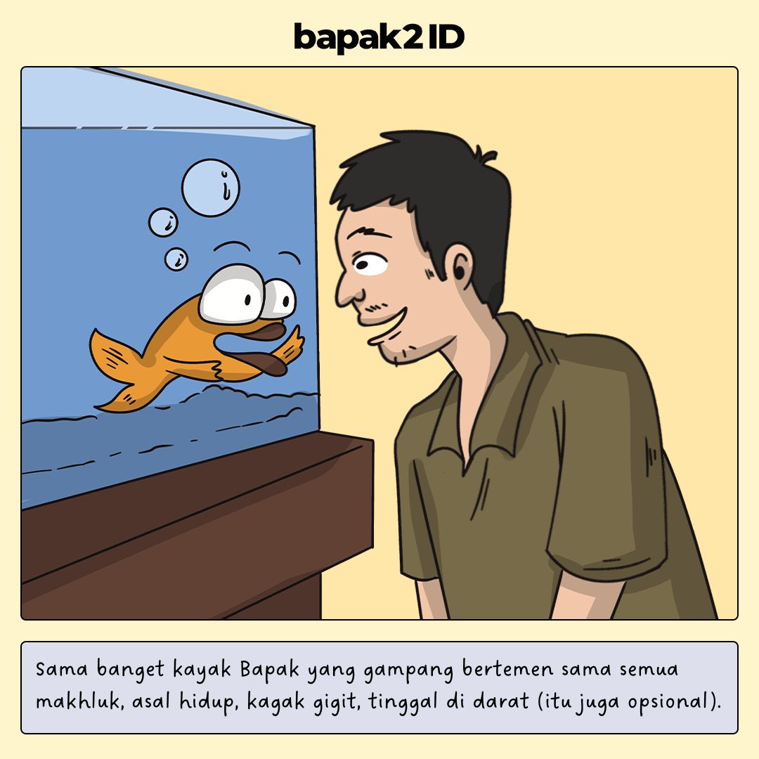 Kucing Piaraan di Rumah Ngeliat Bapak Sebagai Apa Sebenernya?