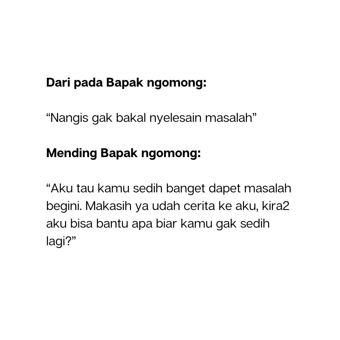 Kalimat-Kalimat yang Bisa Bapak Pilih Kalo Lagi Kesel biar Lebih Enak Didenger Istri