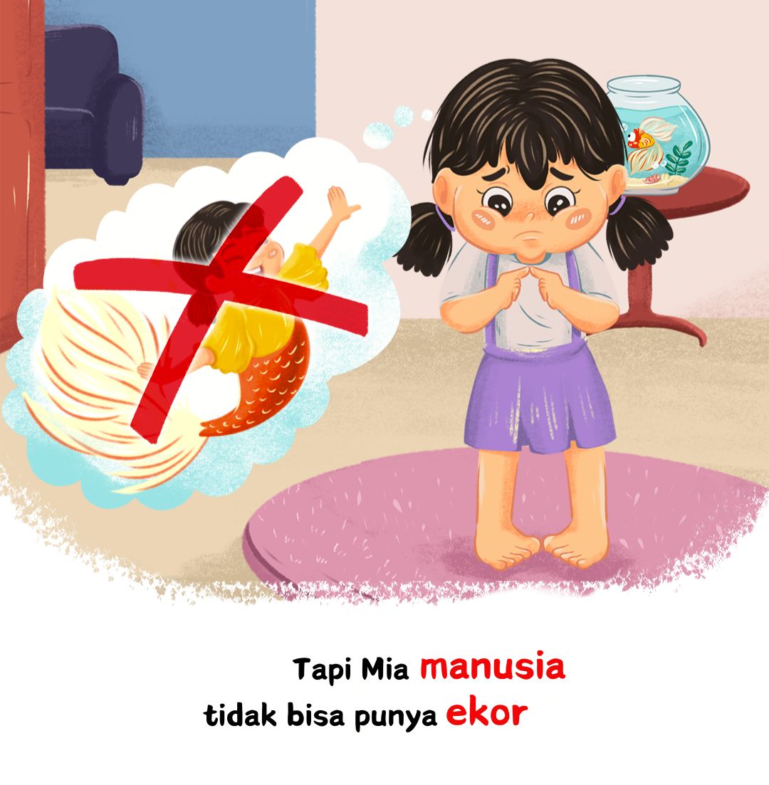 Cerita Anak: Ikan Koki Pertama Mia