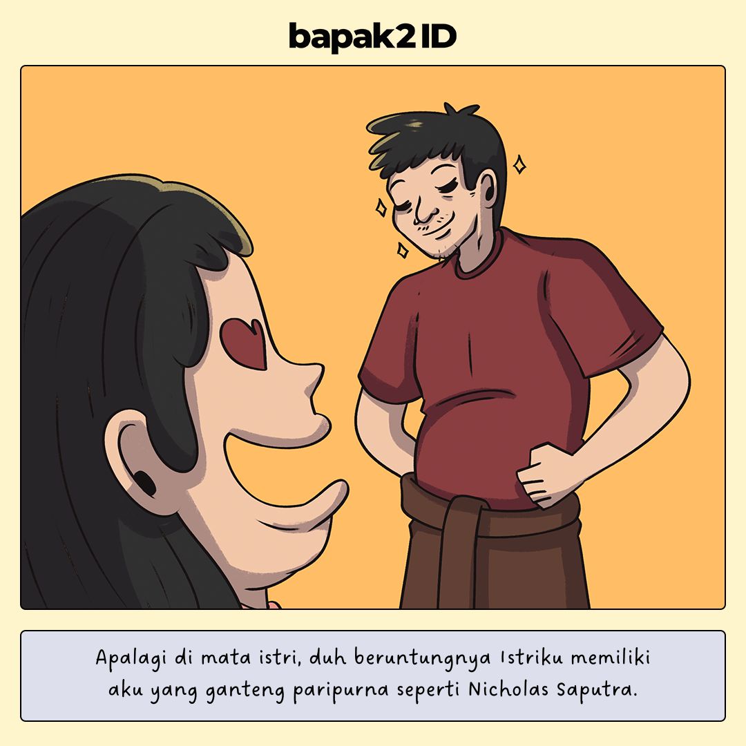 Bentuk Muka Bapak di Cermin Apa sama Kayak yang Orang Liat Langsung?