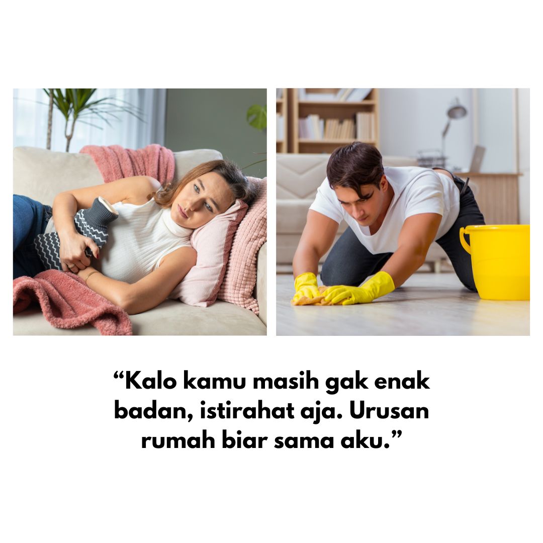 yang istri pengen denger dari bapak