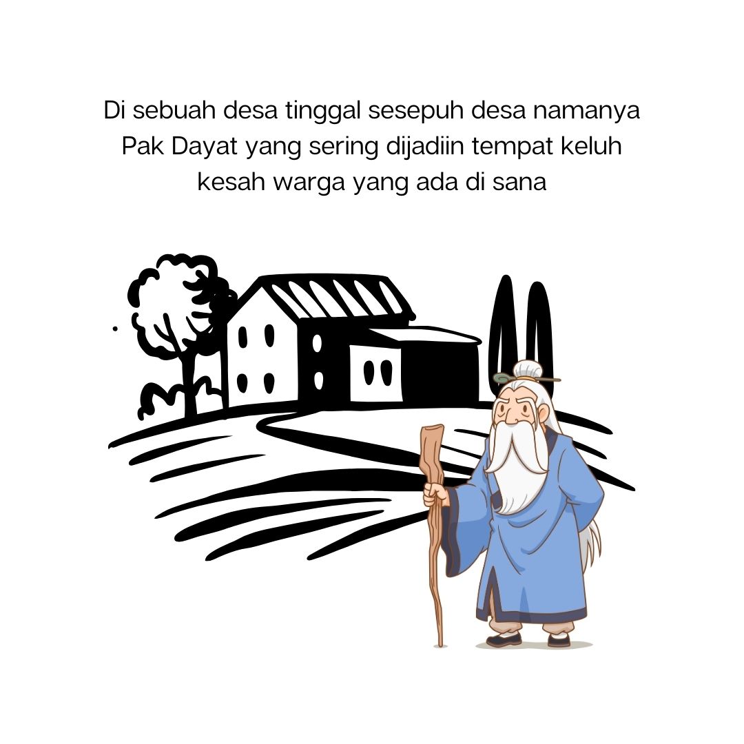 Pesan Tersirat dari Pak Dayat buat Warga yang Lagi Ngadepin Masalah