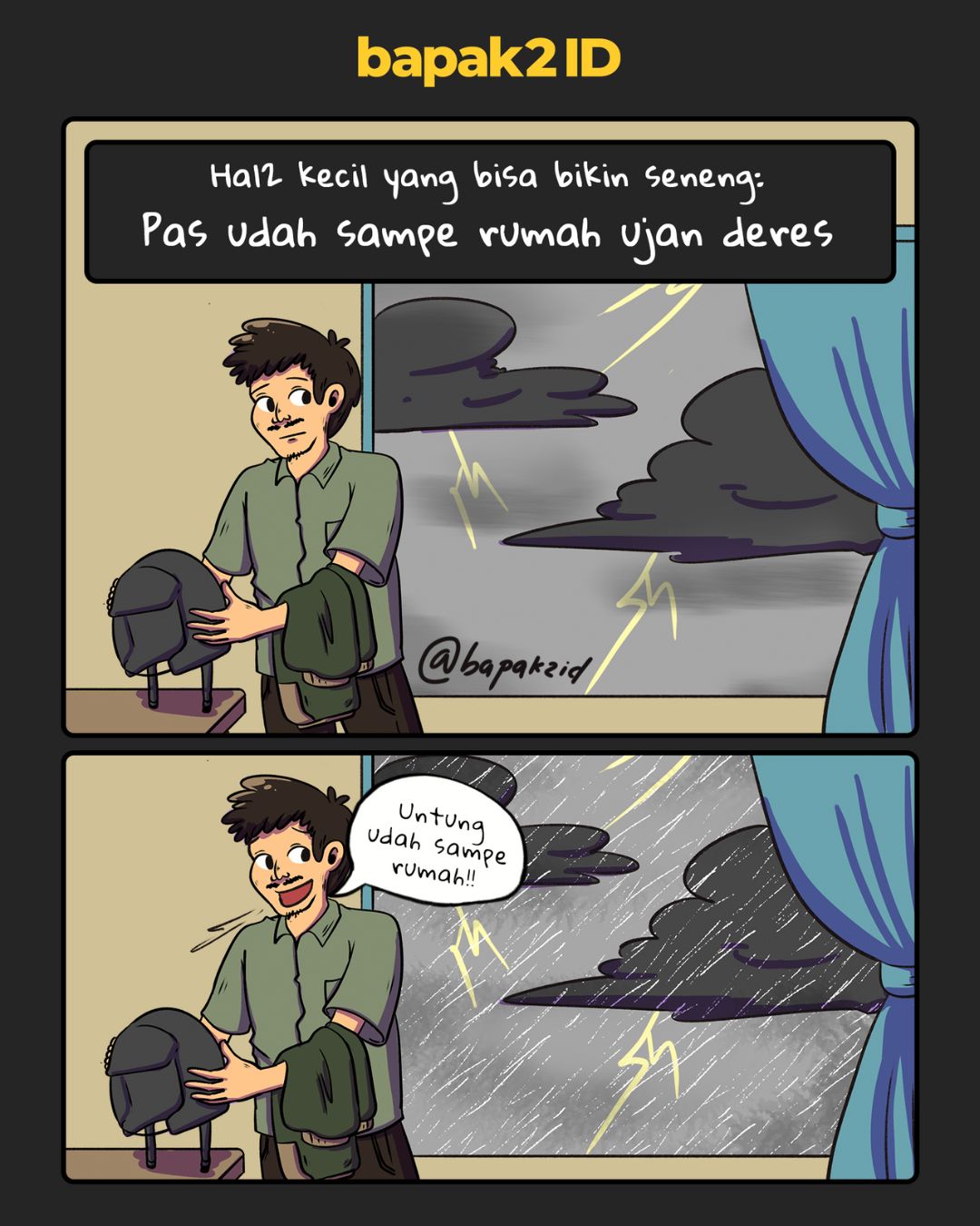 Inilah Alesan Kenapa Bapak-Bapak Mudah Sekali Dibuat Bahagia