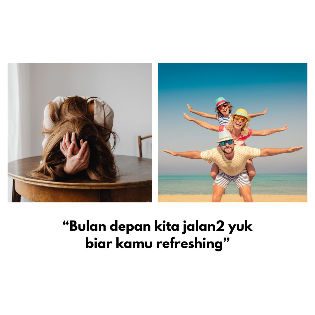 yang istri pengen denger dari bapak