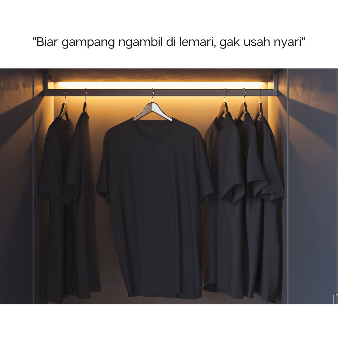 Ide Excuse ke Istri biar Bapak Bisa Beli Kaos Hitam Lagi