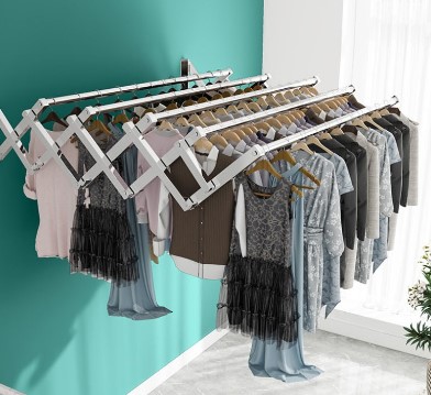 Jemuran Baju Nempel Dinding