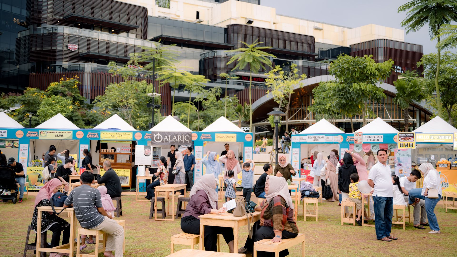 Kampung Lebaran bapak2ID Sukses Jadi Tempat Favorit Ngabuburit Bareng Keluarga
