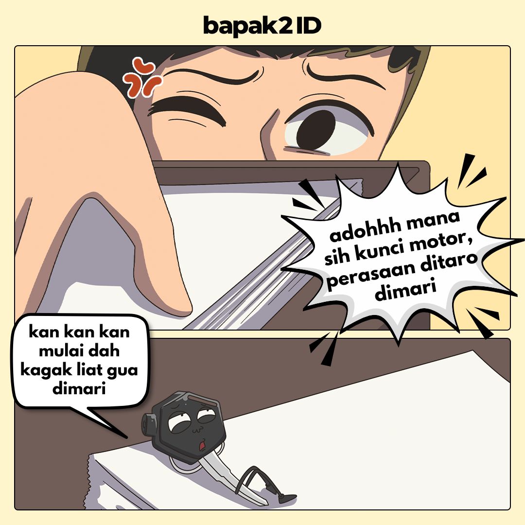 POV bapak nyari barang