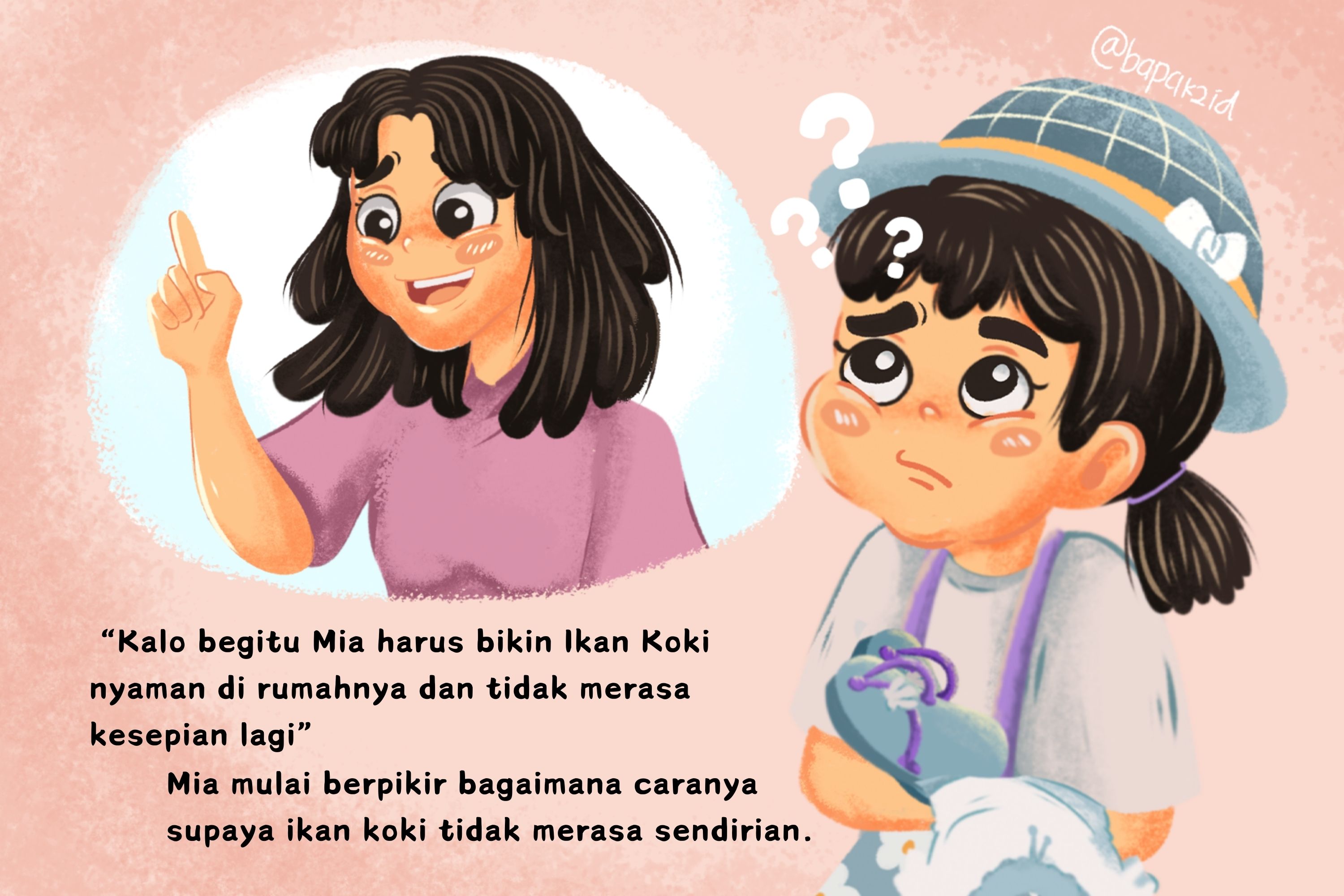 Mia Pergi Berlibur Bersama Keluarga