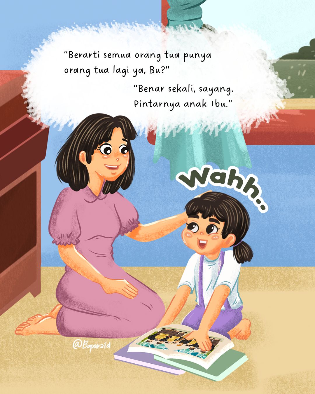 Cerita Lintang Belajar Mengenal Silsilah Keluarga dalam Bahasa Indonesia