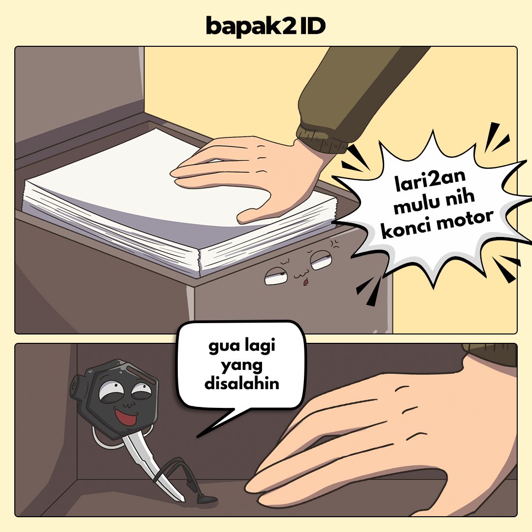 POV bapak nyari barang