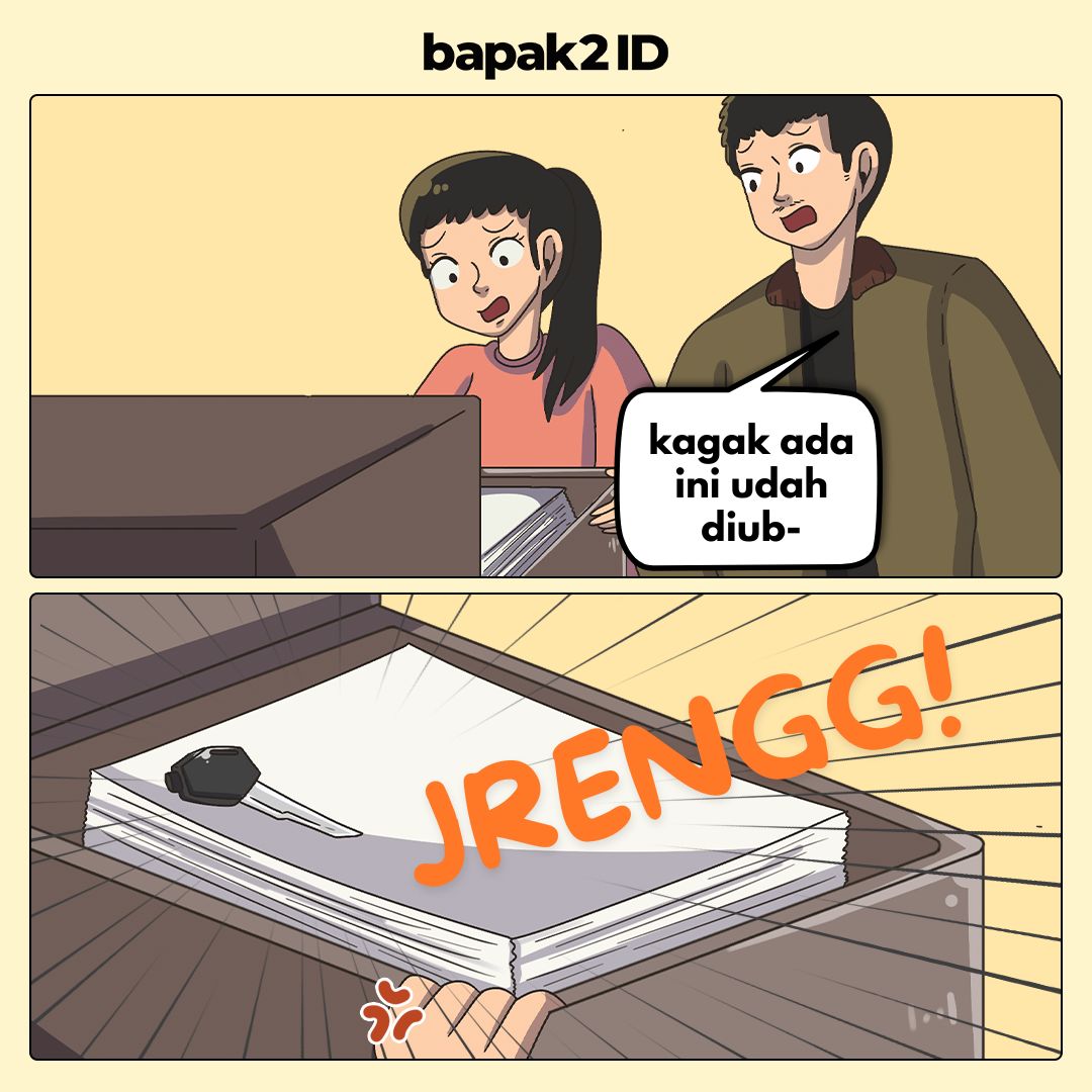 POV bapak nyari barang