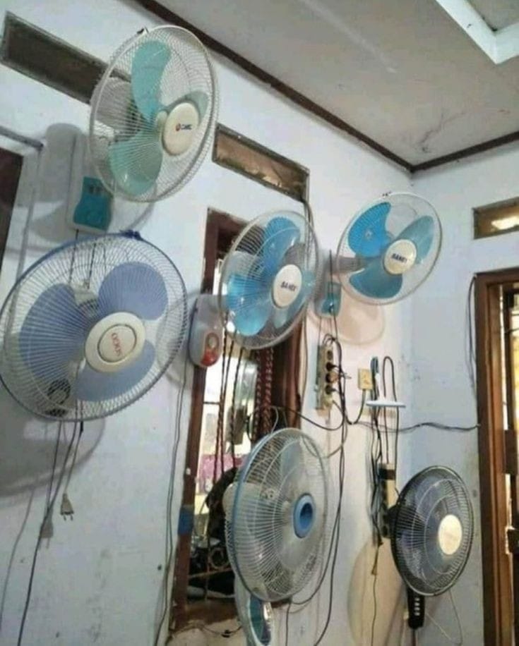 Cuaca Panas Bikin Resah Kagak Karuan, Coba Pake Cara Ini Warga