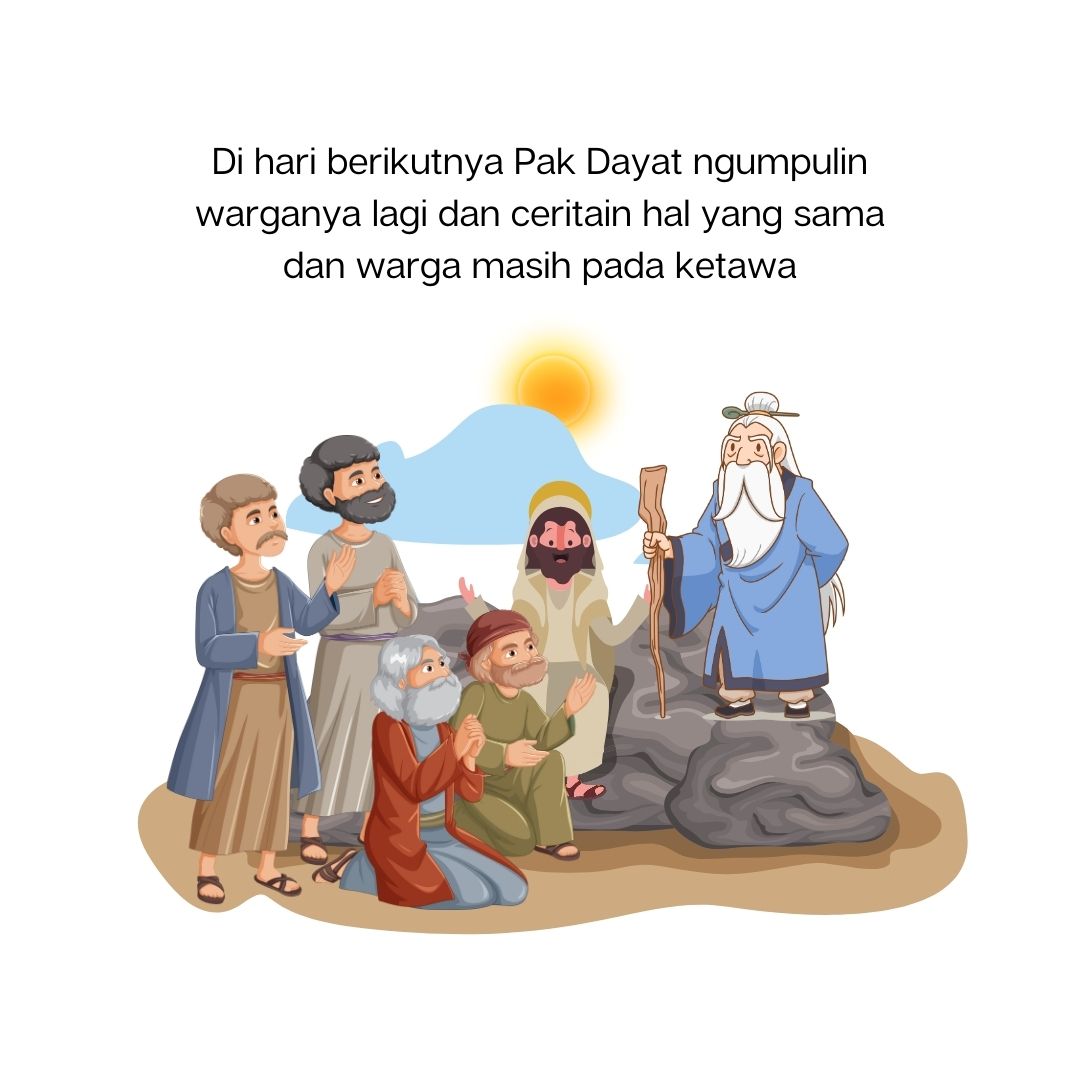 Pesan Tersirat dari Pak Dayat buat Warga yang Lagi Ngadepin Masalah