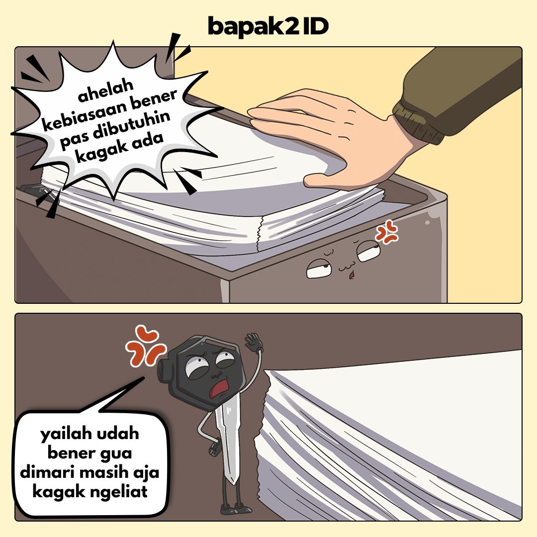 POV bapak nyari barang