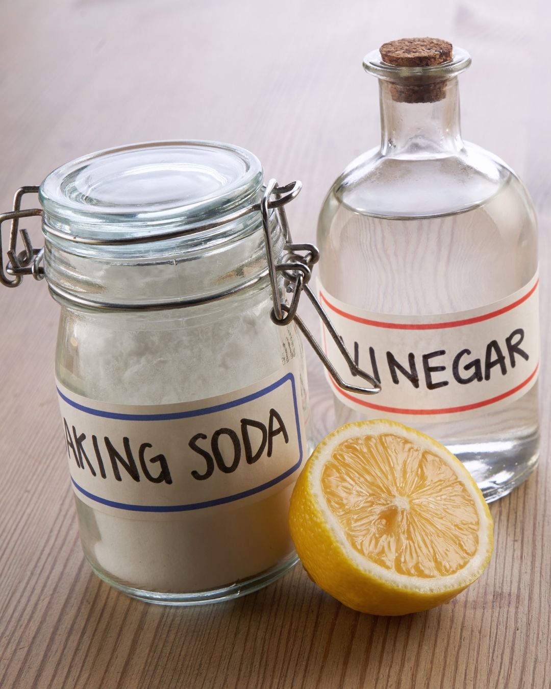 baking soda plus cuka