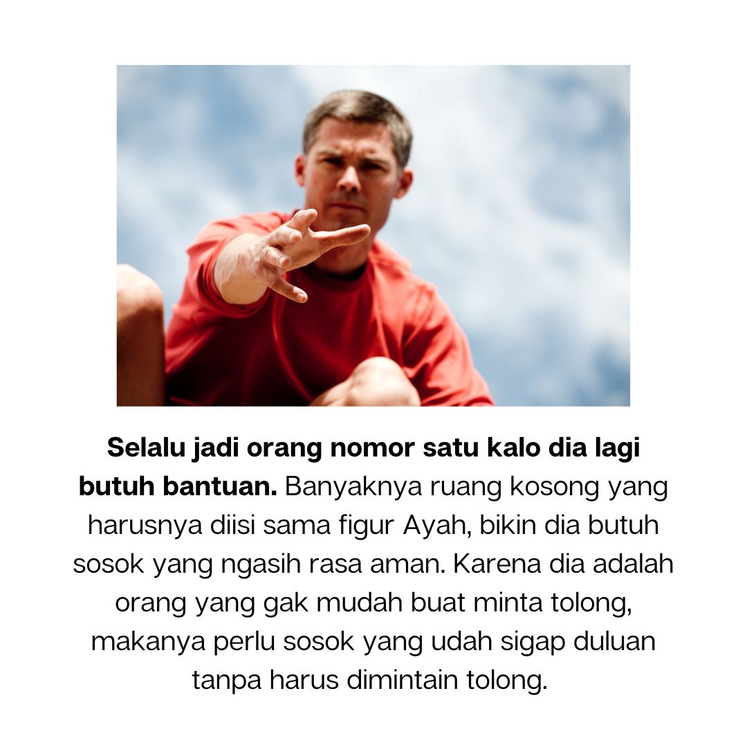Karakter yang Dibutuhin sama Pasangan yang Kehilangan Figur Ayah di Rumahnya