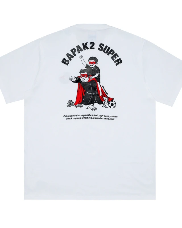 Kaos Lengan Pendek Bapak2 Super Cotton Combat 24s